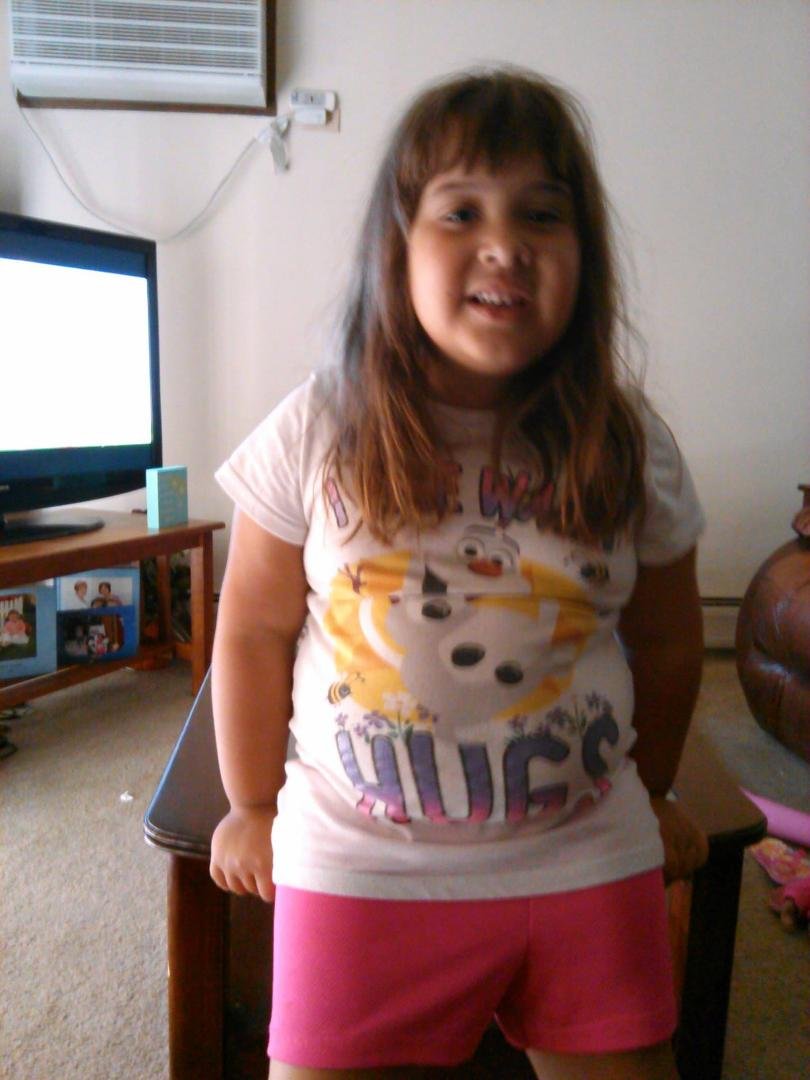 My baby girl isn't a baby anymore. Olivia is growing up too fast.