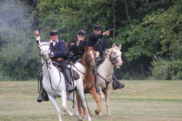 Me, Jay Tennent,& Paul Bergen riding Federal