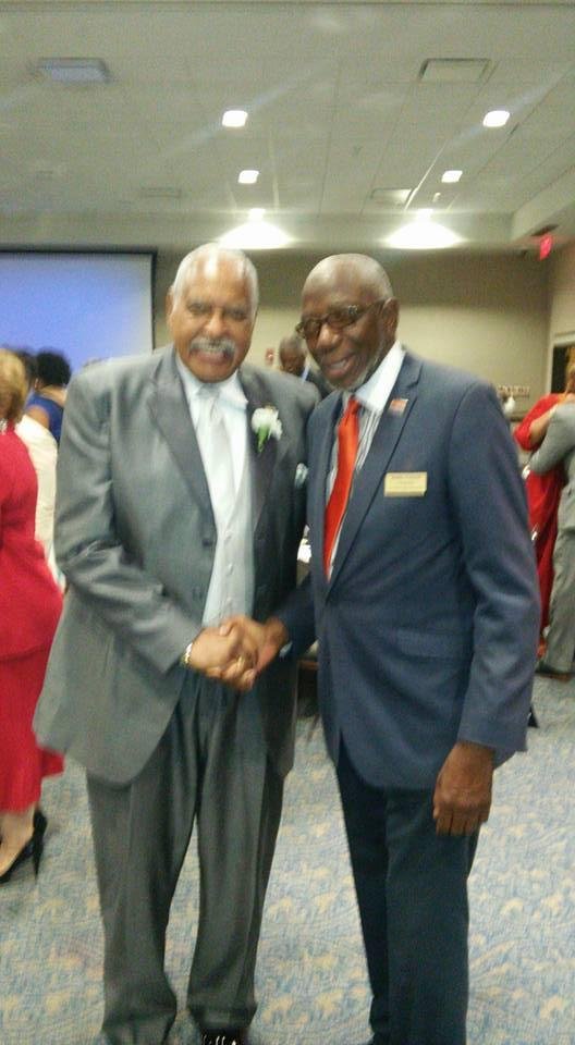 Dr. Stevens of Savannah State University and I.