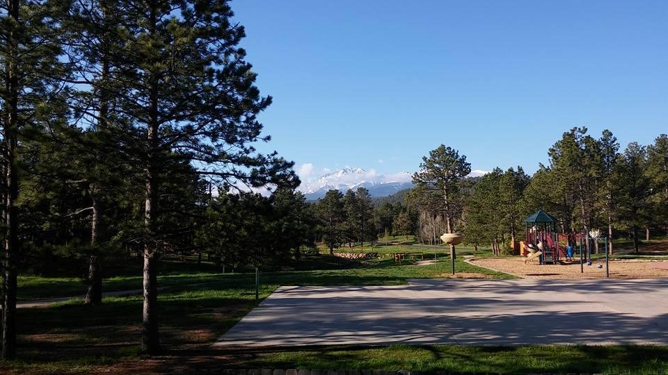 From my deck this morning