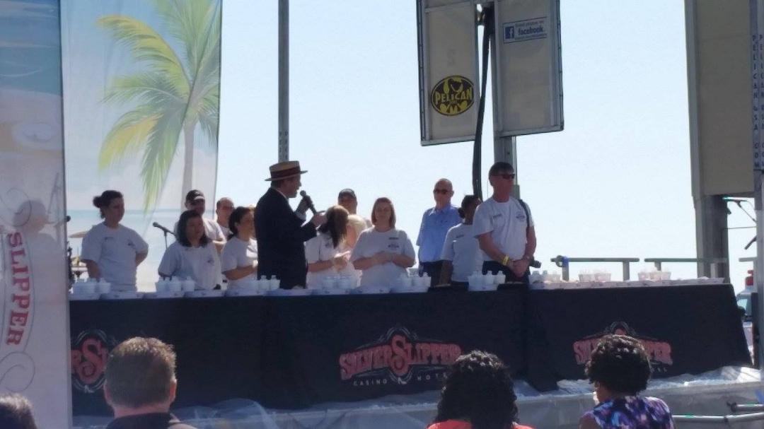 Andy Hudson's album, 2016 World Meat Pie Eating Championship
