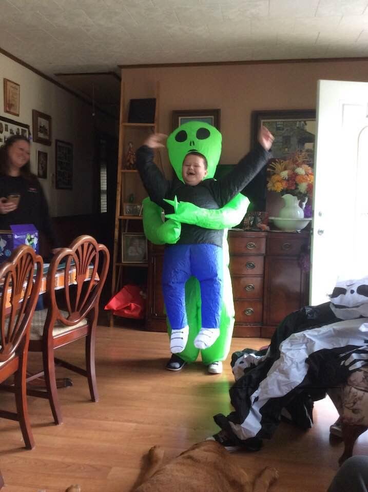 The Alien has me