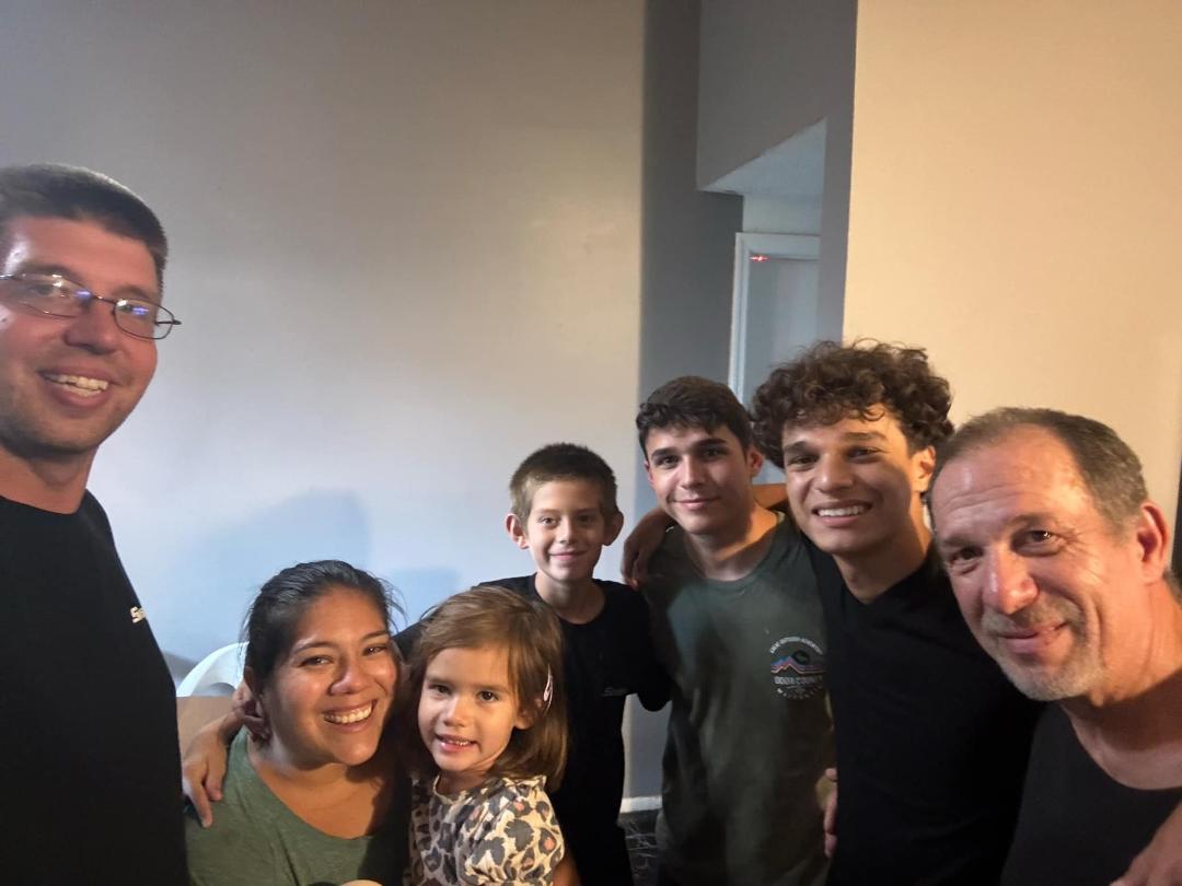 We had a nice visit with my ex's niece, her husband and two children this past weekend.