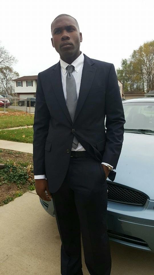 My handsome son who's going to the academy James Michael CheeseII