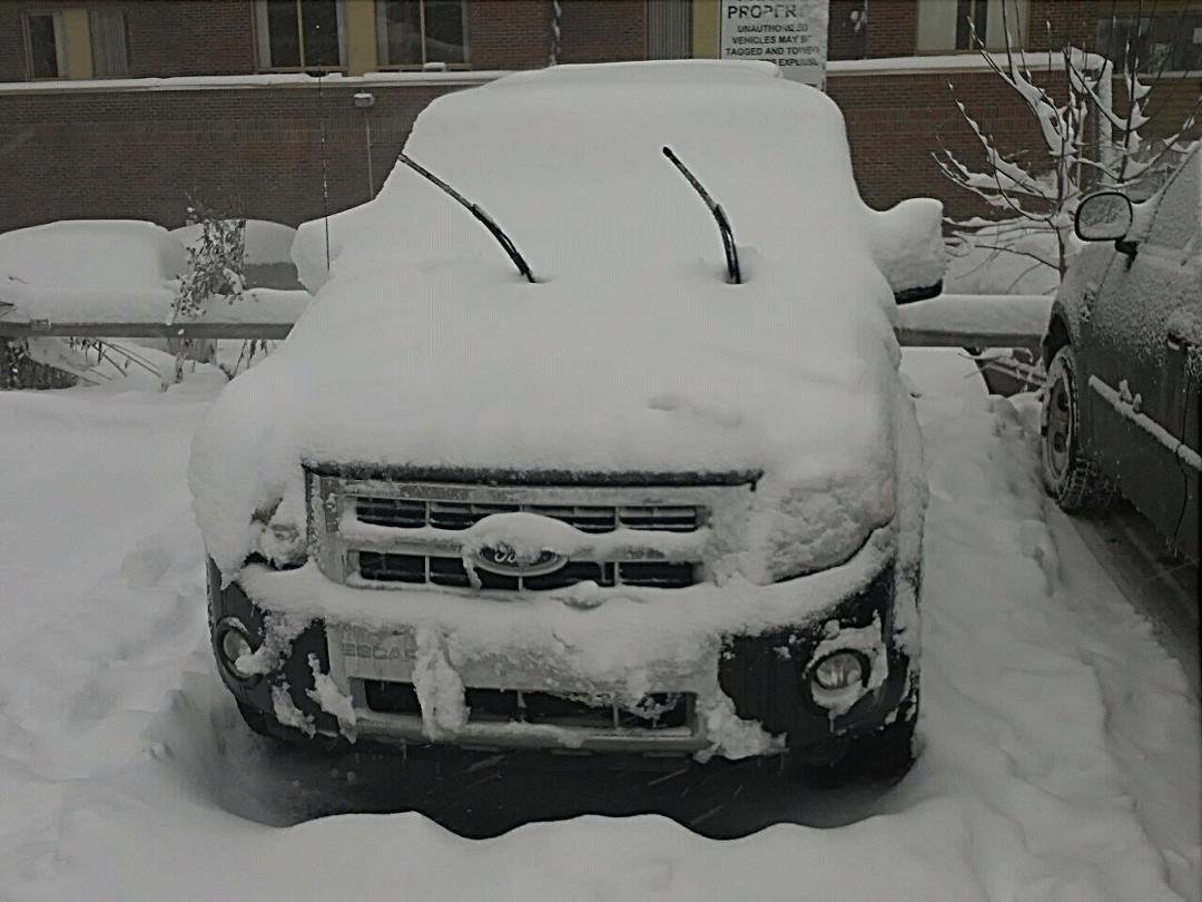 Snow Day in Edmonton on Nov. 7th. Just for my buddy Dave in LV to remind him of winter back home in Mass. USA.