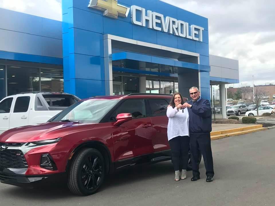 CONGRATS & SPECIAL THANX TO MY CUZ-IN-LAW MARY HARRINGTON ON HER PURCHASE OF A 2021 BLAZER RS -AWD ! MARY DROVE UP HERE FROM NASHVILLE TN FOR HER FELDMAN DEAL !