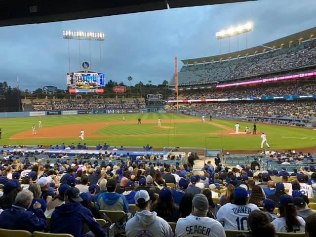 Dodger Padre game!!!
