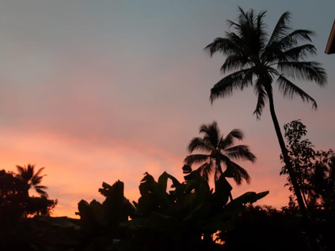 Awesome sunset from our suite