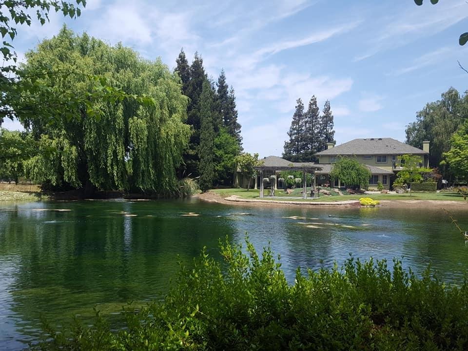 A view of my sister's house before returning to Milwaukee
