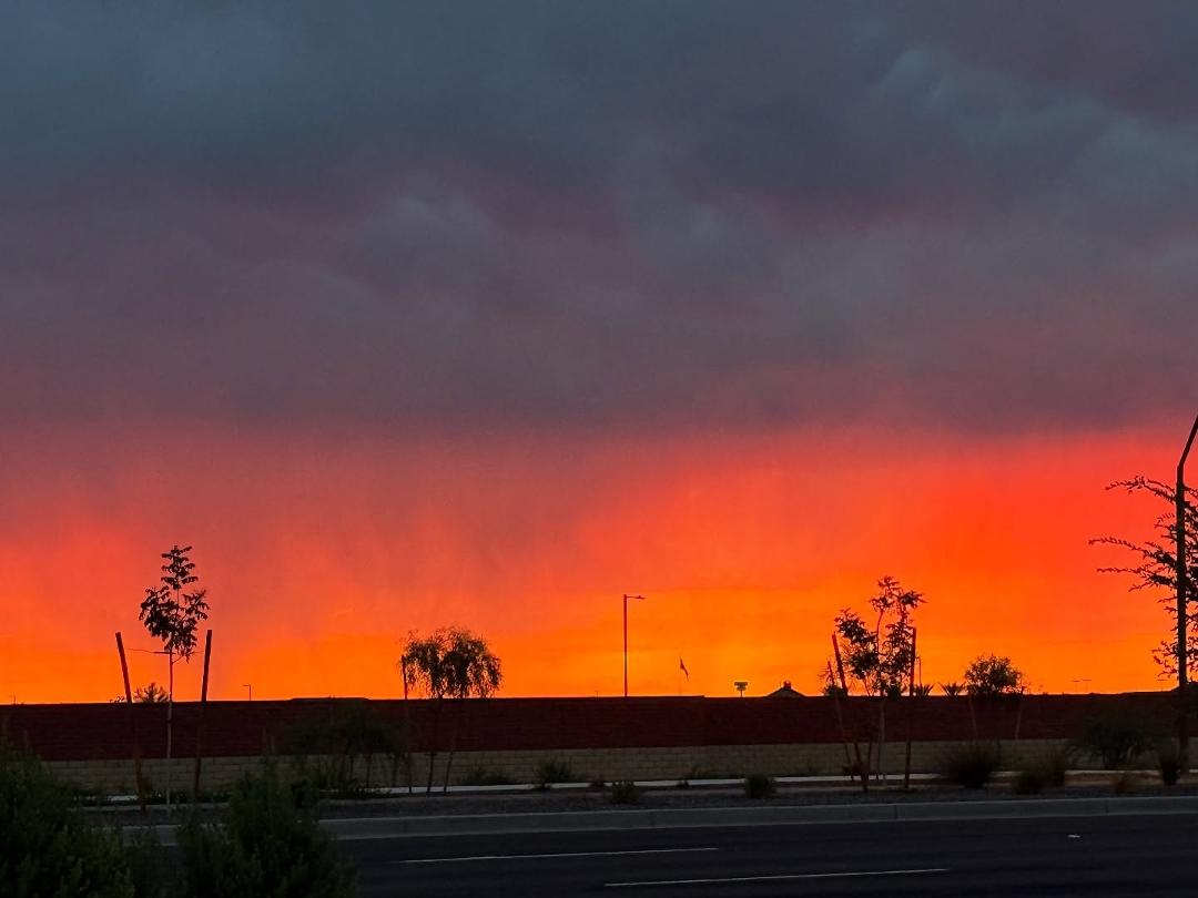 Sunset in Queen Creek