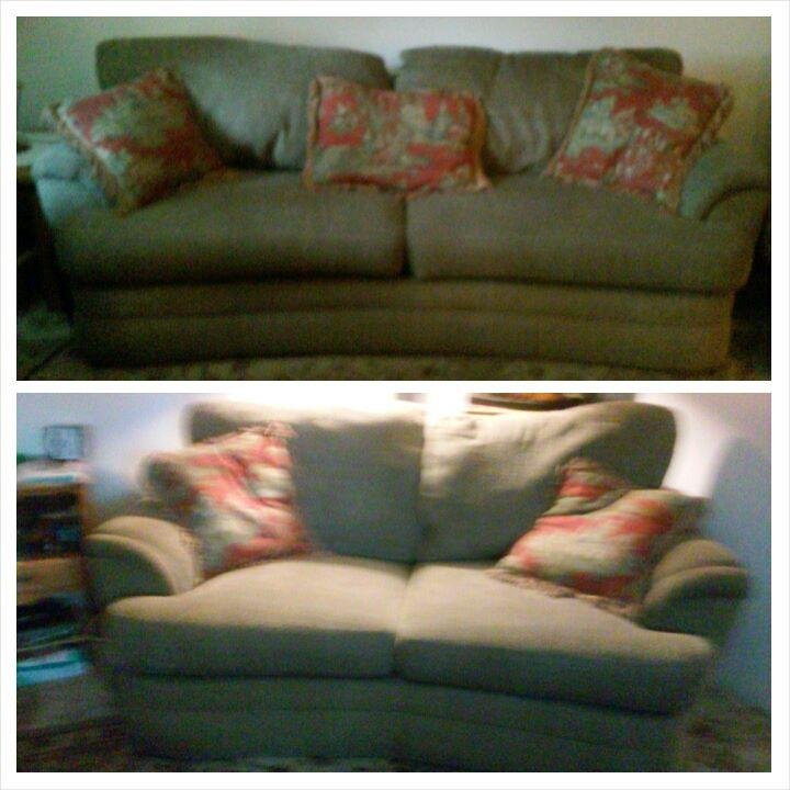 Good condition $500. For both couch and loveseat with pillows