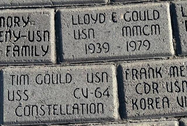 My dad & I have bricks at the Castro Valley Veteran's Memorial. There are several names of childhood friends who didn't come back from Viet Nam, it was a somber morning for me. ❤