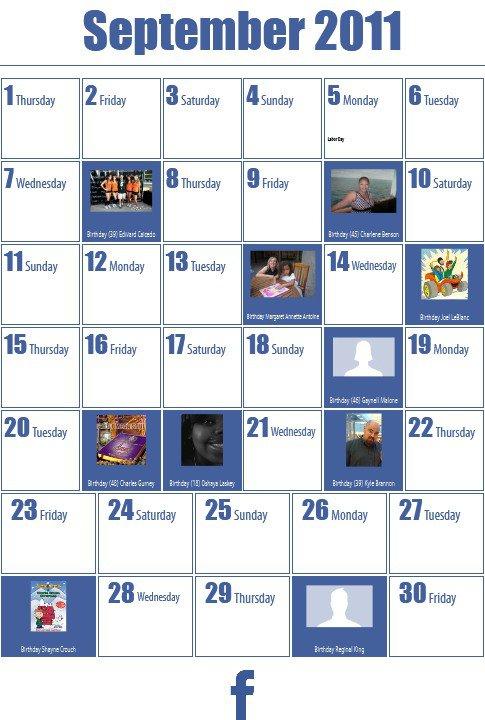 Anthony Johnson's album, 2011 Calendar