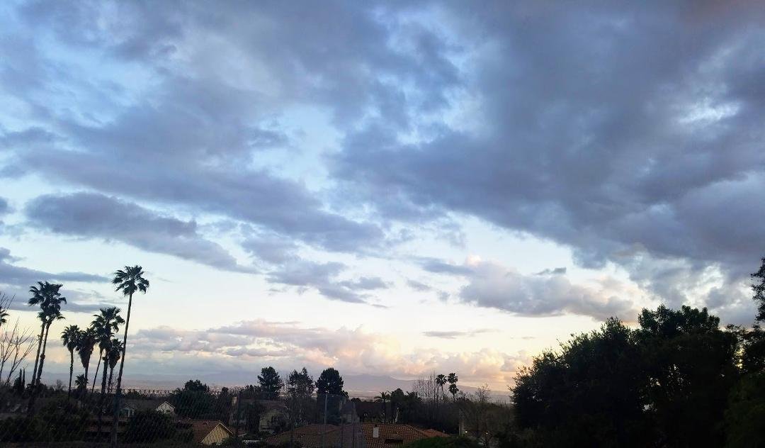 Tom and I just got back from walking Nick ... this was the view from 24th Street! I hope you are all well.