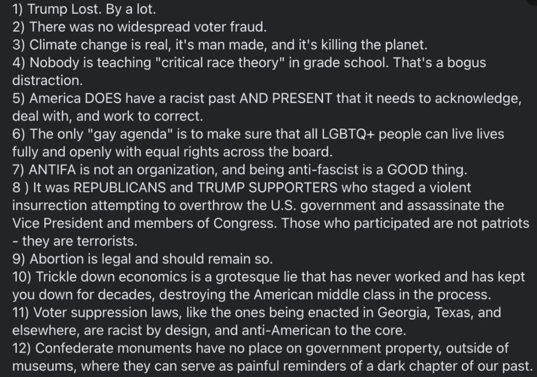 Some Truths that need to be acknowledged and dealt with exactly because they are True!