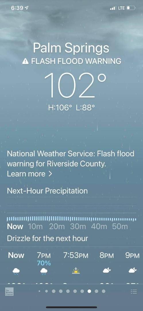 Let’s give everyone in the Coachella Valley an nice hot shower. My thoughts are with you.