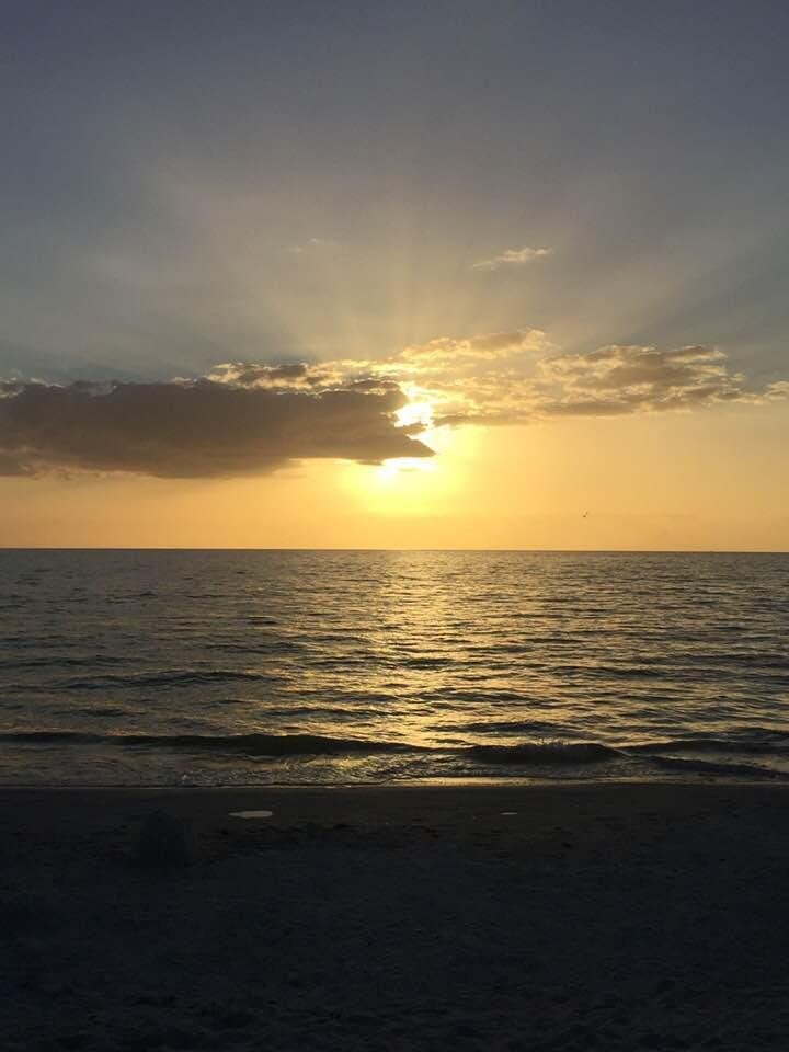 Will miss this beautiful sunset.. until next month