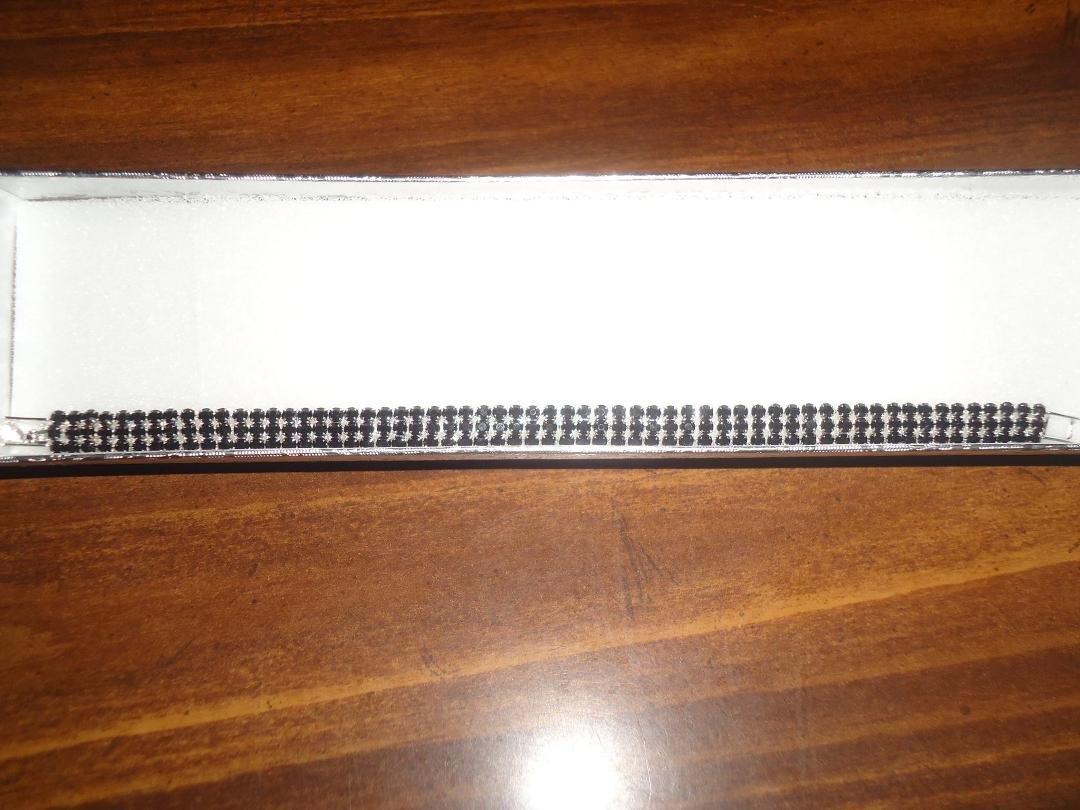 yay me, a black onyx bracelet I didn't even know I won, till it came in the mail today