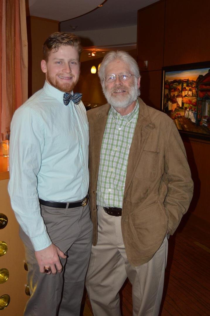 Football Banquet with son Macgregor