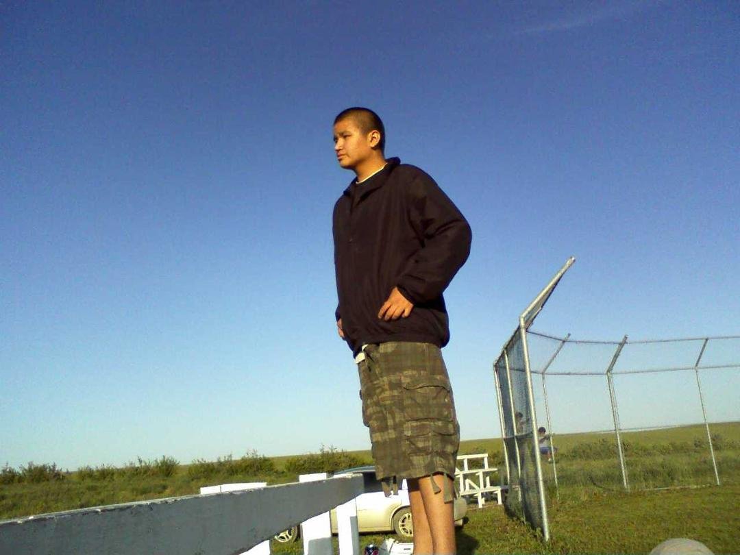 Crystal Big Eagle's album, Samuel (Samsun) Standingready