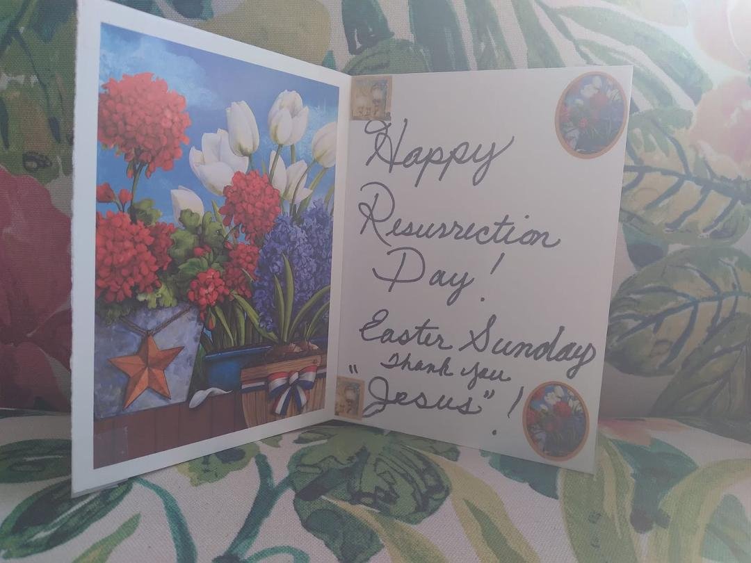HAPPY EASTER EVERYONE!!!!🙏 ❤ 😃