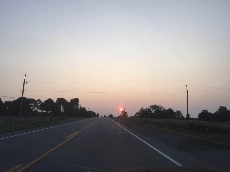 Beautiful sunrise