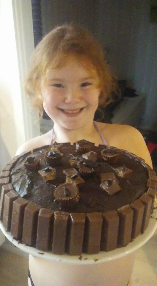 Kaleighs creation .. Seems kitchen skillz are heredity. ..awsome job sweetheart