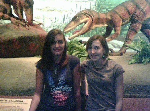 Grandaughters- Shalie (15) and Ashley (20) and Rex Jr. (millions  of years old)