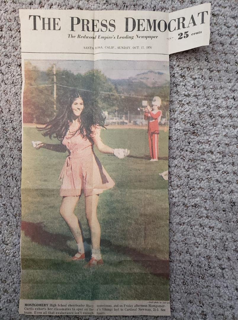 Going through some of my mom's stuff today. Here is a blast from the past.