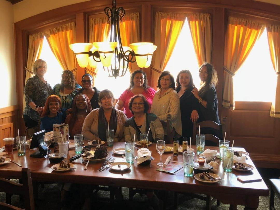 Friends for life. The women from The Aerospace Corporation .
Retirement party for several of my friends some gave 36 years some 38 years , and some 42 years. We had fun.