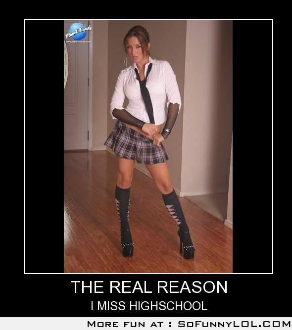 To my High School friends...can you IMAGINE the look on Don Hall's face if anybody had DARED to show up dressed like this to good ol LHS?