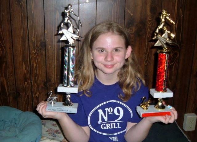 My Granddaugter Athena won 2 Tourney in softball. Red one is for WWGFL 2016 League 13U, and Gray is WWGFL 2016 Tourney Runner-up. I am very proud of her.