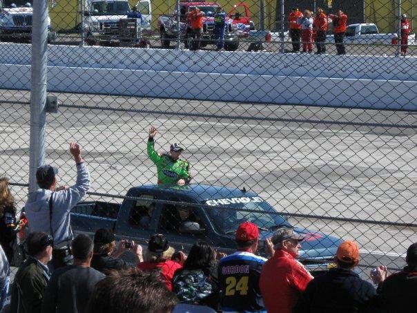 Mark Martin set the Pole.