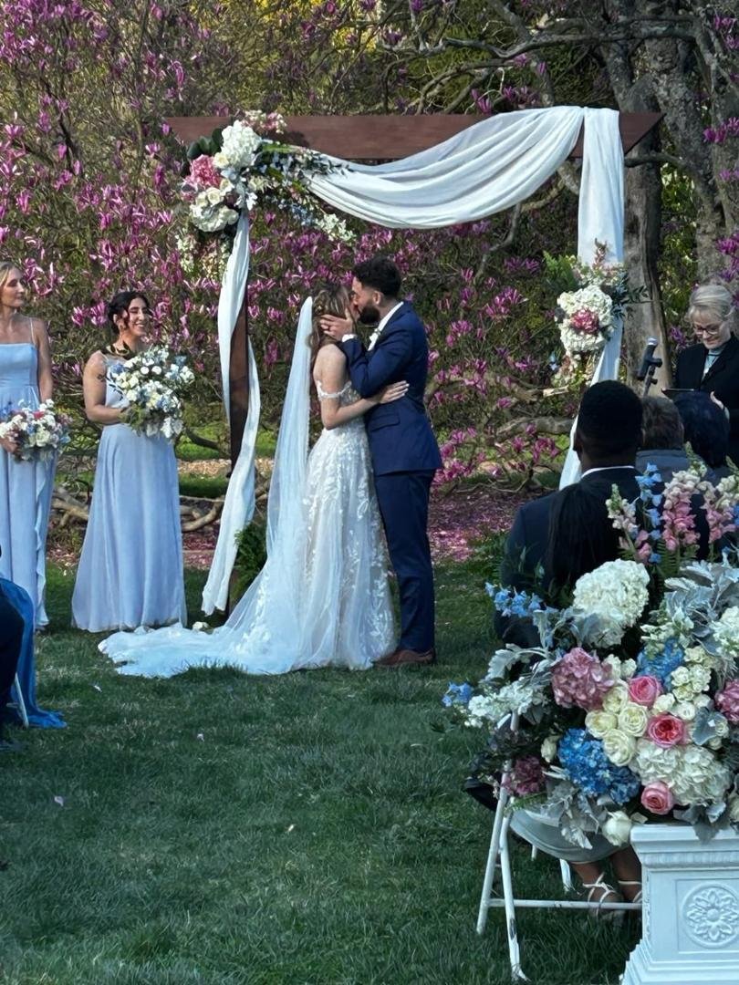 The wedding was like a fairytale