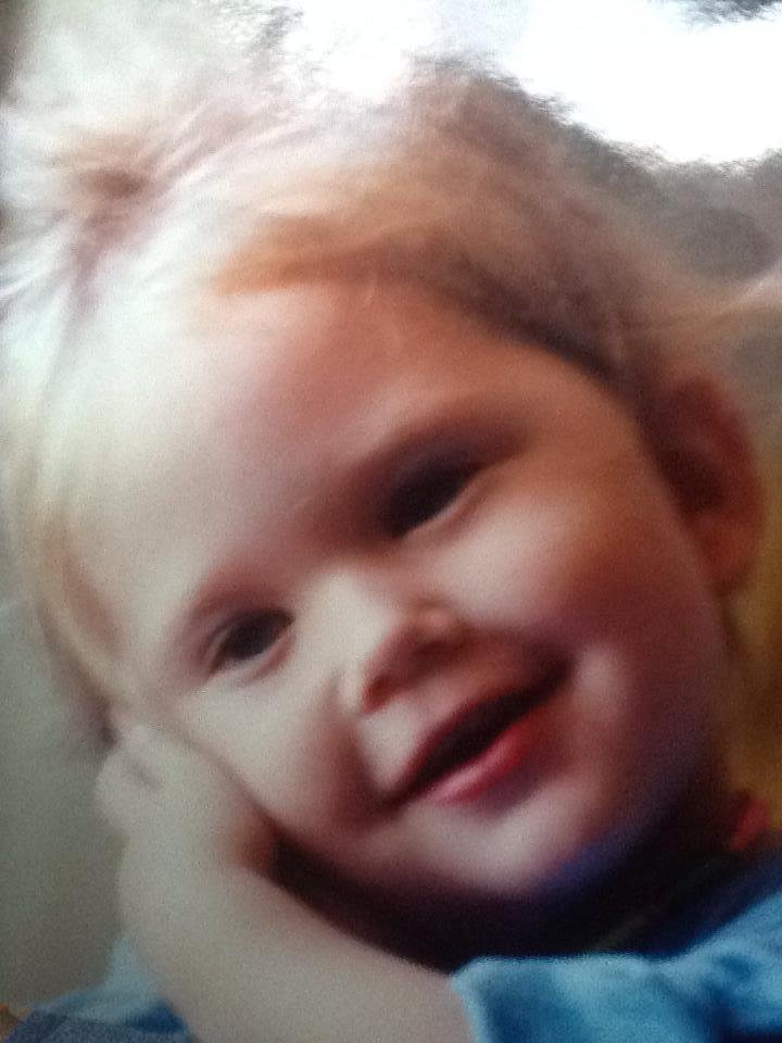 I found an old picture of Megan when she was around 2 or 3.