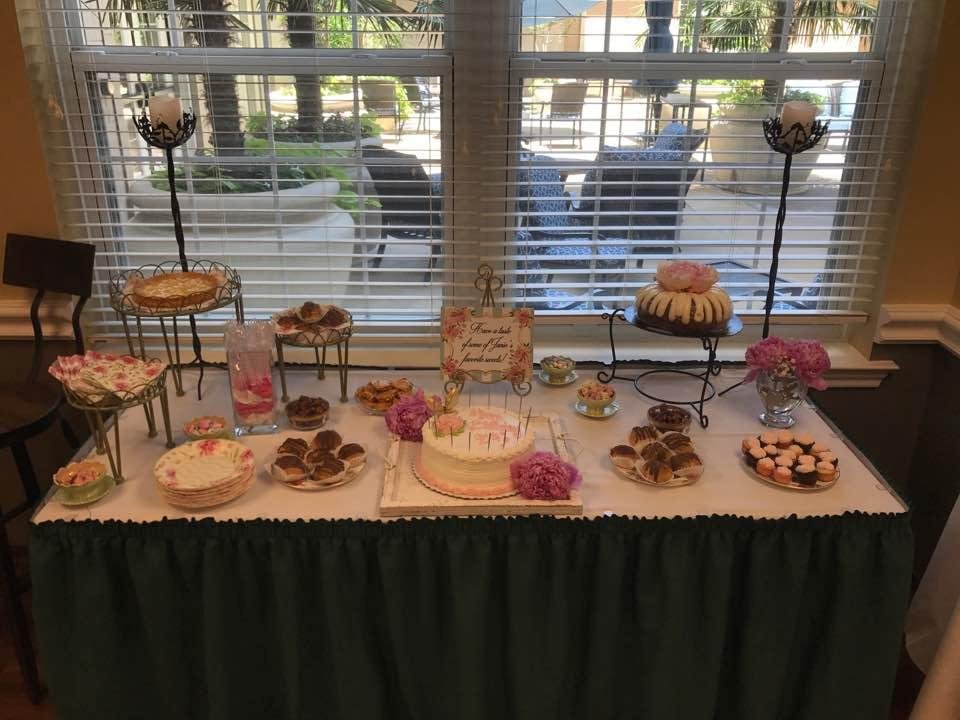 All of moms favorites for her 90th. Birthday celebration