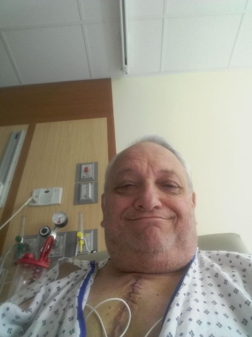 After 6 days in hospital feel like a new Man ,going home ahh my deepest thanks to the staff at St Joes for their great care .hope to be out and about soon