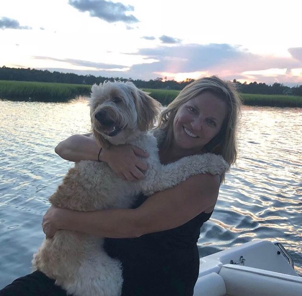 My favorite girl and grand dog.💕