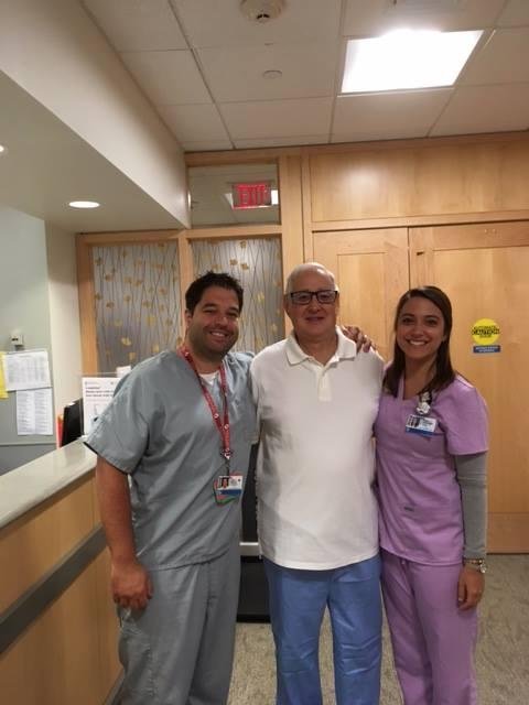 My radiation team. Finally completed radiation.