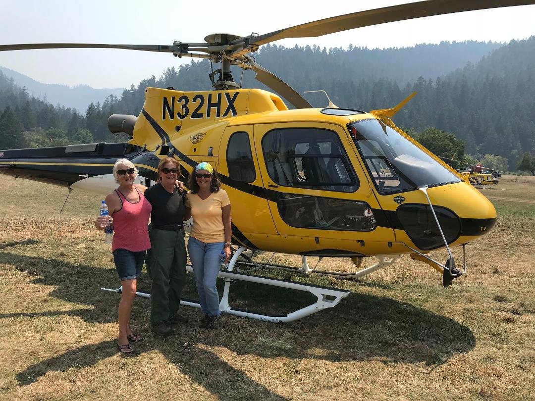 One year later & back visiting my sis on the South Umpqua Fire Complex
