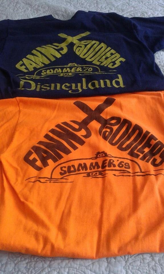 These were in the in the back of Joe's closet. The old canoe races at Disneyland. I guess l'm not the only packrat in the family.