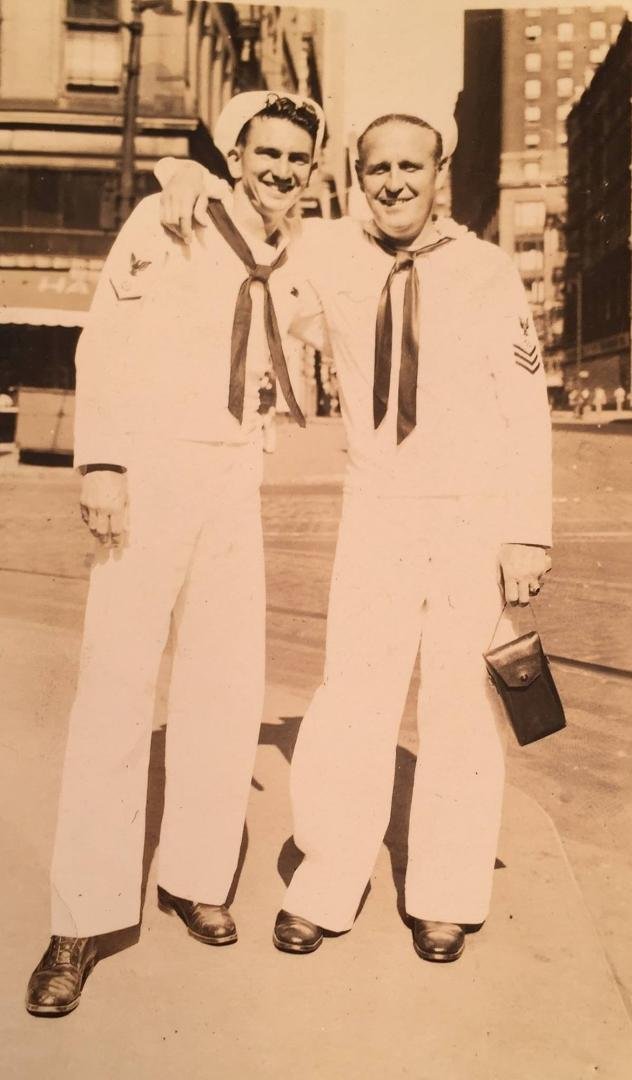 My Daddy on left served during WWII. Miss him so much. Very proud of him. Thank you to all the veterans that served in all wars!!!