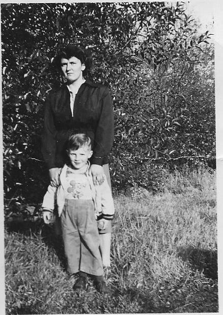 Happy 80th to my sister Carol. This is her and I (Ed Hurd) at McVicar's Creek at the end Of Jean St. in 1949/50. She was 15 and I was 4.