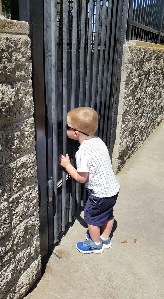 Kyle looking for Camryn.