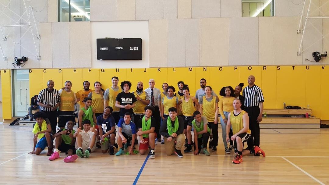 Dearborn School Staff VS. 9th Graders. Staff 68 and 9th Graders 46 ooohhhh