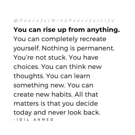 May we all rise to the next level, whatever that may be…..