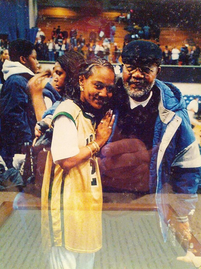 This photo off me and Lebron James mother is valuable