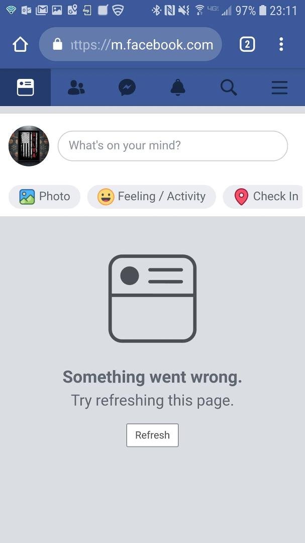 I really did break Facebook!