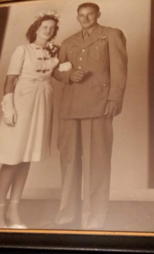 Captain and Mrs. Cecil Ben Kase eloped to Miami, Florida, and married in Miami, Florida, on July 23, 1945 to be married.