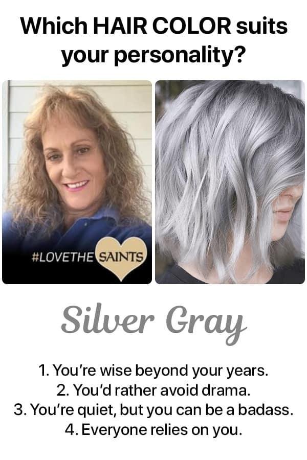 Hummmm,why not,have gray hair everywhere,what y’all think,yes or no
